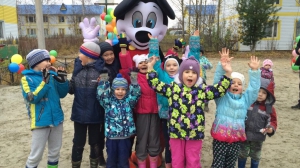 15 октября состоялось торжественное открытие детской игровой площадки «Кораблик»
